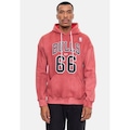 Blusão De Moletom Com Capuz NBA Marblend Chicago Bulls - Masculino VERMELHO