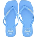 Chinelo Havaianas Slim Square Logo Pop Up - Feminino AZUL