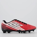 Chuteira de Campo Umbro Fire - Adulto VERMELHO