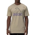 Camiseta Oakley Logo - Masculina MARROM
