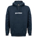 Blusão de Moletom com Capuz Element Canguru Blazin Center Plus Size - Masculino AZUL ESCURO