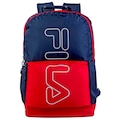 Mochila Fila Block VERMELHO/AZUL ESC