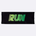 Testeira Hupi Headband Run Lines PRETO/VERDE