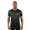 Camiseta Color Sports Dry Mescla Treino - Masculina VERDE ESCURO