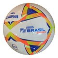 Bola de Futsal Kagiva F5 Brasil Pro BRANCO/LARANJA