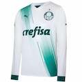 Camisa Manga Longa do Palmeiras Ii 2023 Puma Away - Masculina BRANCO