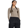 Camiseta Manga Longa Under Armour Vanish Elite Samless - Feminina BEGE
