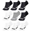 Meias Puma Sapatilha Esportiva - 9 Pares - Masculina BRANCO