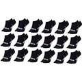 Meia Puma Sapatilha Esportiva - 18 Pares - Feminina PRETO