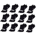 Meia Puma Sapatilha Esportiva - 12 Pares - Feminina PRETO