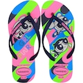 Chinelo Havaianas Slim Powerpuff - Infantil AZUL