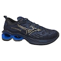 Tênis Mizuno Wave Creat 25 - Masculino AZUL/OURO