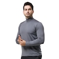 Camisa Térmica Performance Wear Gola Alta Proteção Uv - Masculina CINZA
