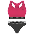 Top Puma Nadador + Calcinha Biquíni - Feminino ROSA