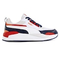 Tênis Puma X-Ray 2 Square BDP - Feminino BRANCO/VERMELHO