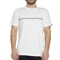 Camiseta Quiksilver Speed Stripe - Masculina OFF WHITE