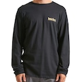 Camiseta Manga Longa Hurley Puff - Masculina PRETO