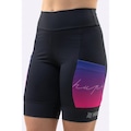 Bermuda de Compressão Hupi Longa Colors - Feminina ROXO