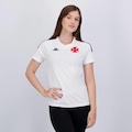 Camisa do Vasco Kappa Details Supporter - Feminina BRANCO