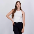 Cropped Regata Fila Basic - Feminino BRANCO