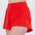 Shorts Fila Towel Dolce Vita - Feminino VERMELHO