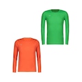 Kit 2 Camisas Penalty Matis Manga Longa - Infantil LARANJA
