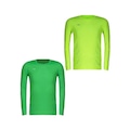 Kit 2 Camisas Penalty Matis Manga Longa - Infantil VERDE CLA/VERDE ESC