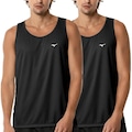 Camiseta Regata Mizuno Energy M - 2 Unidades - Masculina PRETO