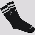 Meia Cano Alto Kappa Sport - Unissex PRETO