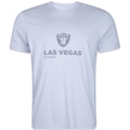 Camiseta New Era Regular Nfl Las Vegas Raiders Core Essentials Style - Masculina CINZA