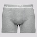 Cueca Boxer Lupo Basic Algodão com Elastano - Masculina CINZA