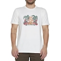 Camiseta Quiksilver Dala Jungle - Masculina BRANCO
