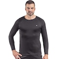 Camisa Térmica Poker Manga Longa Fator Uv 50+ - Unissex PRETO