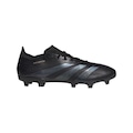 Chuteira de Campo adidas Predator League Low - Adulto PRETO/CINZA