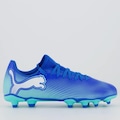 Chuteira de Campo Puma Future 7 Play Fg/Ag - Infantil AZUL
