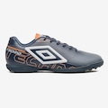 Chuteira Society Umbro Techno - Adulto AZUL ESC/PRETO