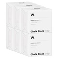 Kit Magnésio em Bloco Chalk Block Cross Escalada 56G - 6 Unidades BRANCO