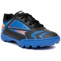 Chuteira Society Dray 333 - Infantil PRETO/AZUL