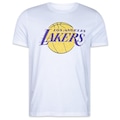 Camiseta New Era Los Angeles Lakers World Of Logos BRANCO