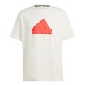 Camiseta adidas Future Icon Bos - Masculina Amarelo Cla/Vermelho
