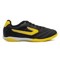 Chuteira Futsal Topper Fúria - Adulto PRETO/AMARELO CLA