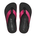 Sandália Kenner Kivah Tks - Adulto PRETO/ROSA