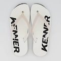 Chinelo Kenner Red - Unissex BRANCO