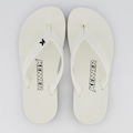Chinelo Kenner New Summer Branco e Preto BRANCO