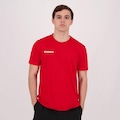 Camisa Kappa Shangai 17 - Masculina VERMELHO