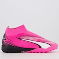 Chuteira Society Puma Ultra Match+ Ll Tt Bdp - Adulto ROSA