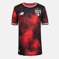 Camisa do São Paulo Iii 2024 New Balance - Infantil PRETO