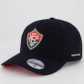 Boné Aba Curva do Vitória Supercap Americano - Snapback - Adulto PRETO