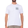 Camiseta Rip Curl Throwback Sm25 - Masculina BRANCO