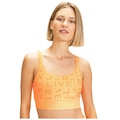 Top Live Icon Neo Hydefit Adaptiv - Feminino LARANJA